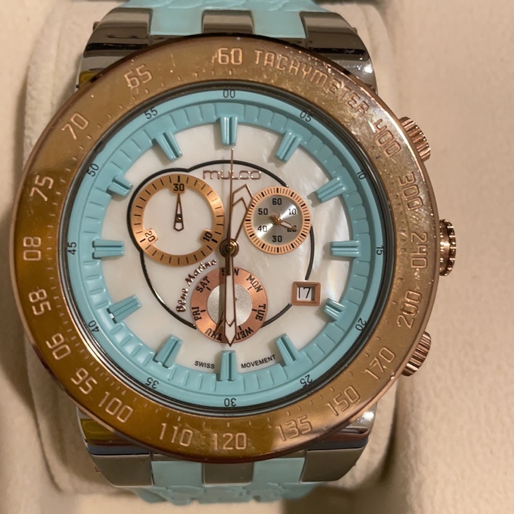Turquoise Blue Marine Trio 93 Mulco Never Used!